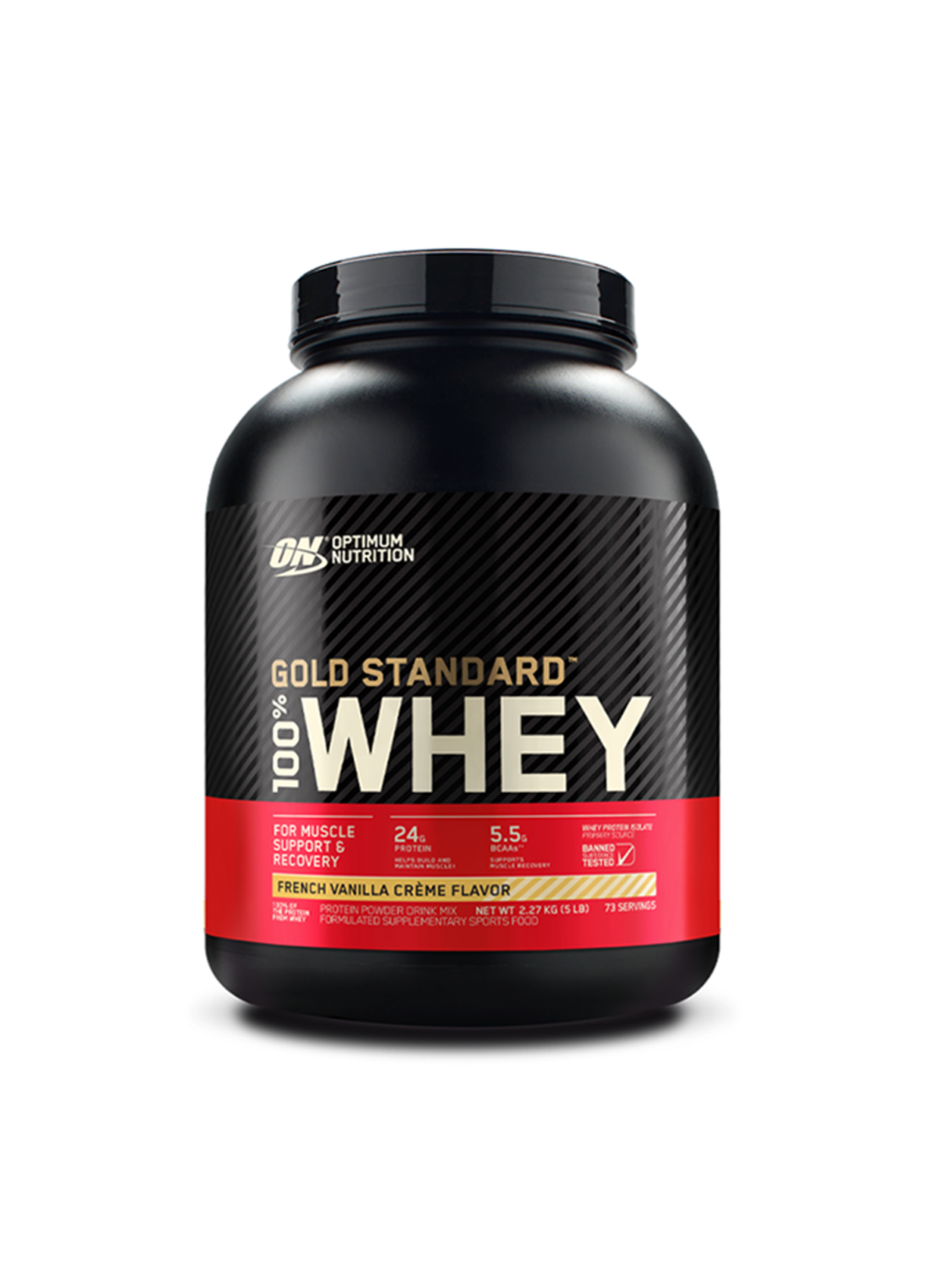100% WHEY GOLD STANDARD (French vanilla cream) - Image 1