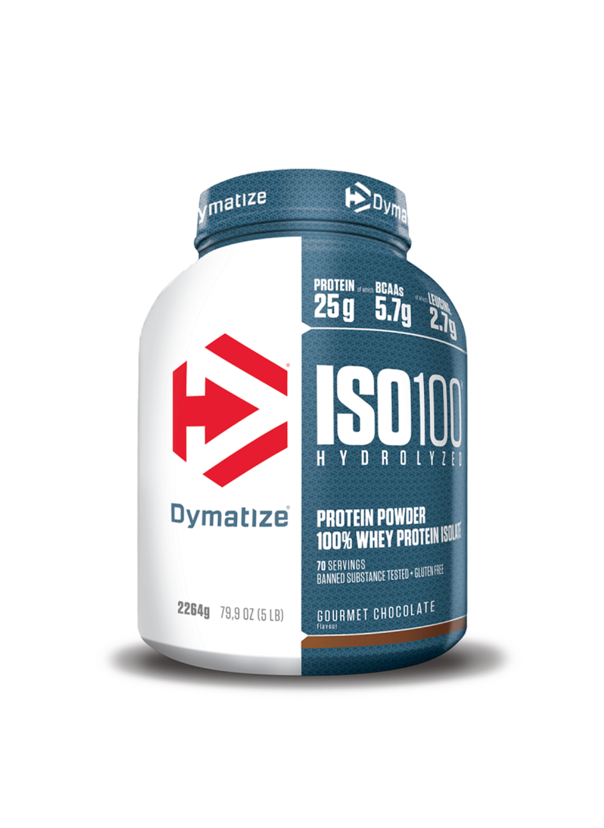Dymatize ISO 100 Hydrolyzed (gourmet chocolate) - Image 1