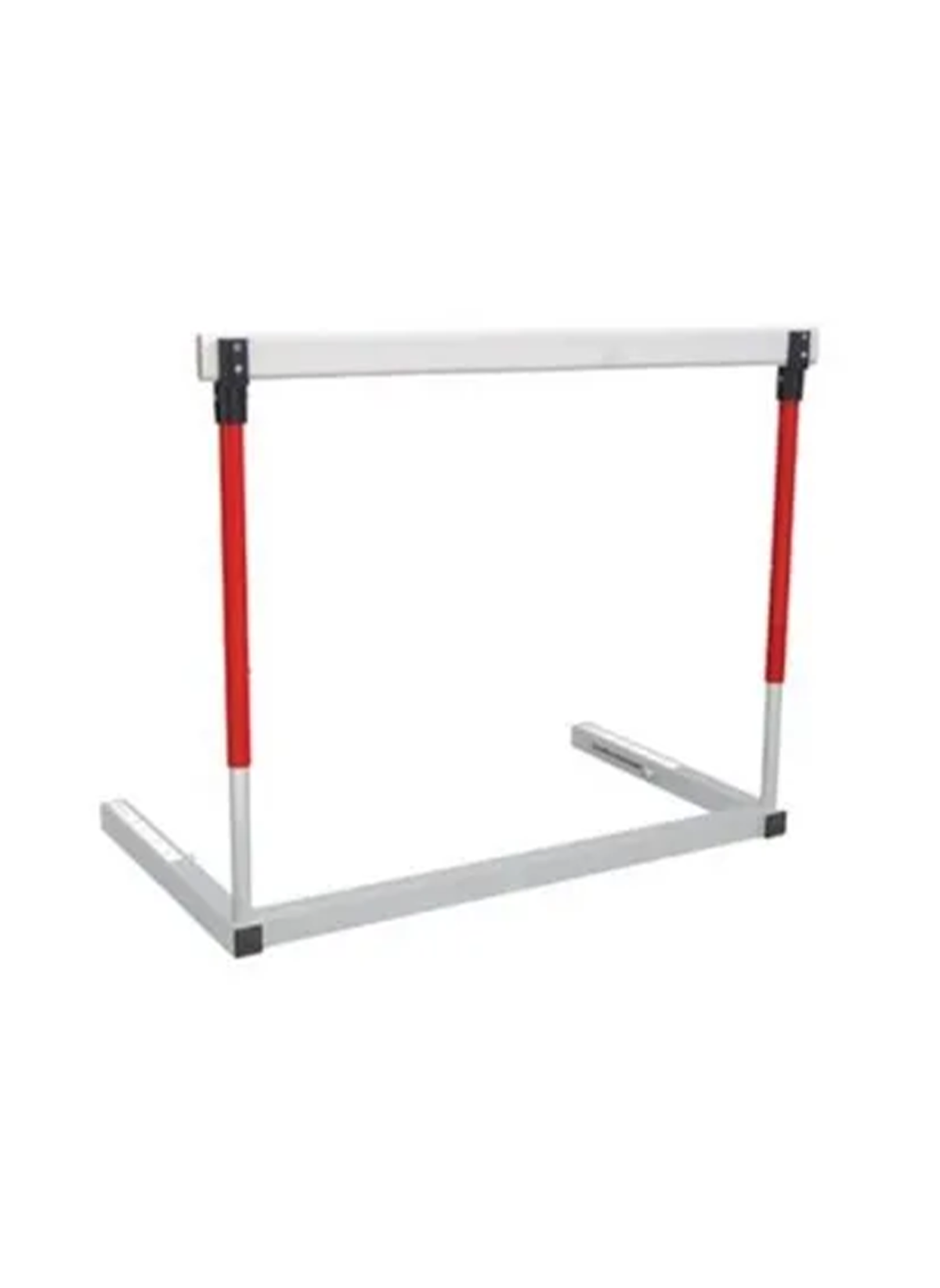 Adjustable Olympic Hurdle Qatar FlexForce white and red metal hurdle for athletics training
