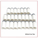 Billiard cues tips
