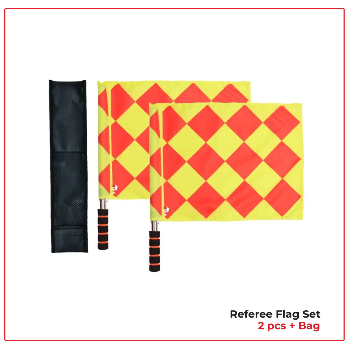 Referee Racing Flag Referee Flag Set Qatar | Buy FlexForce Online at Sports-Way