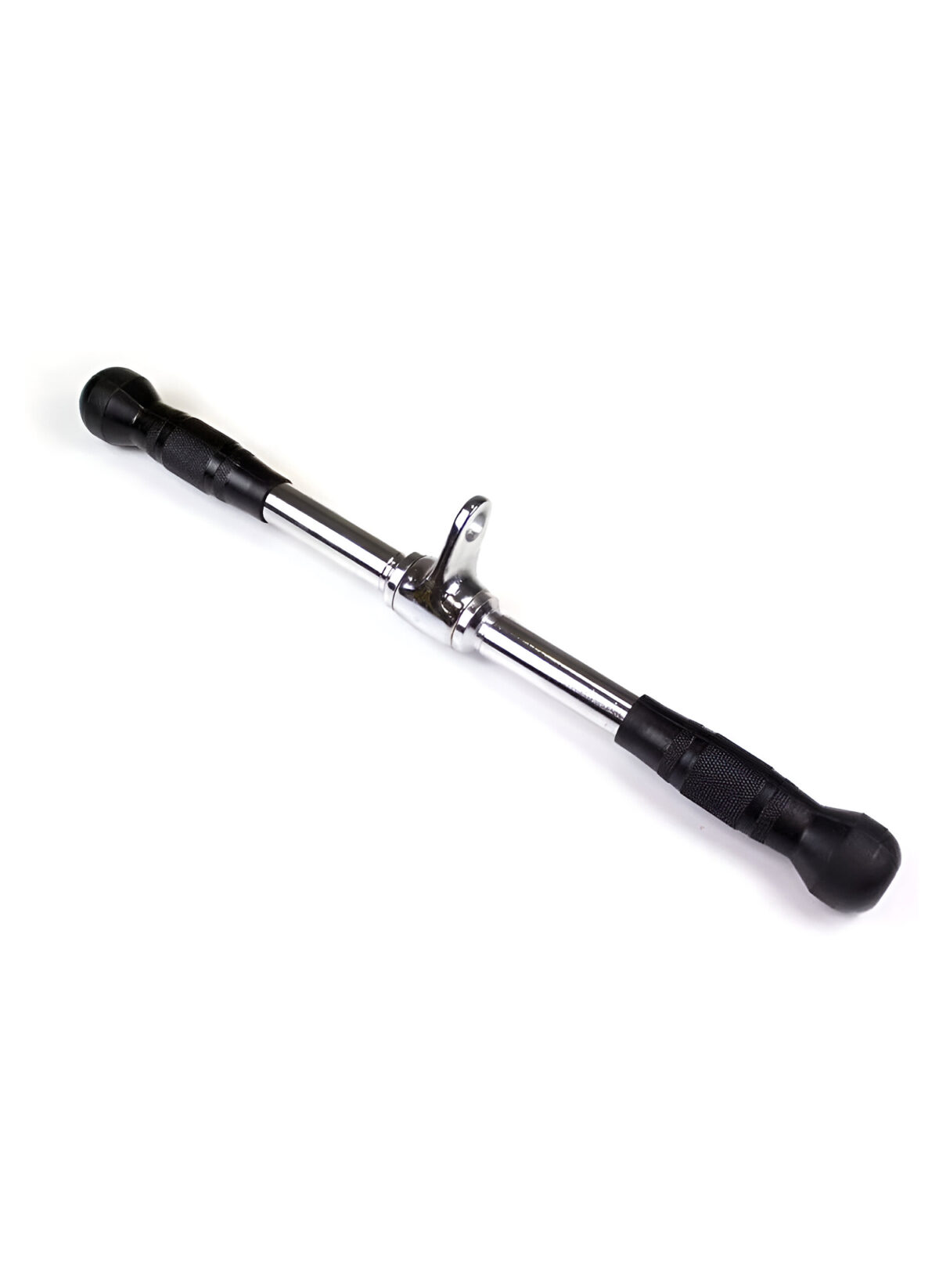 Straight Chrome Cable Bar Qatar – OKPRO OK6016 20 Inch Steel Gym Attachment