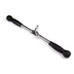 Straight Chrome Cable Bar Qatar – OKPRO OK6016 20 Inch Steel Gym Attachment