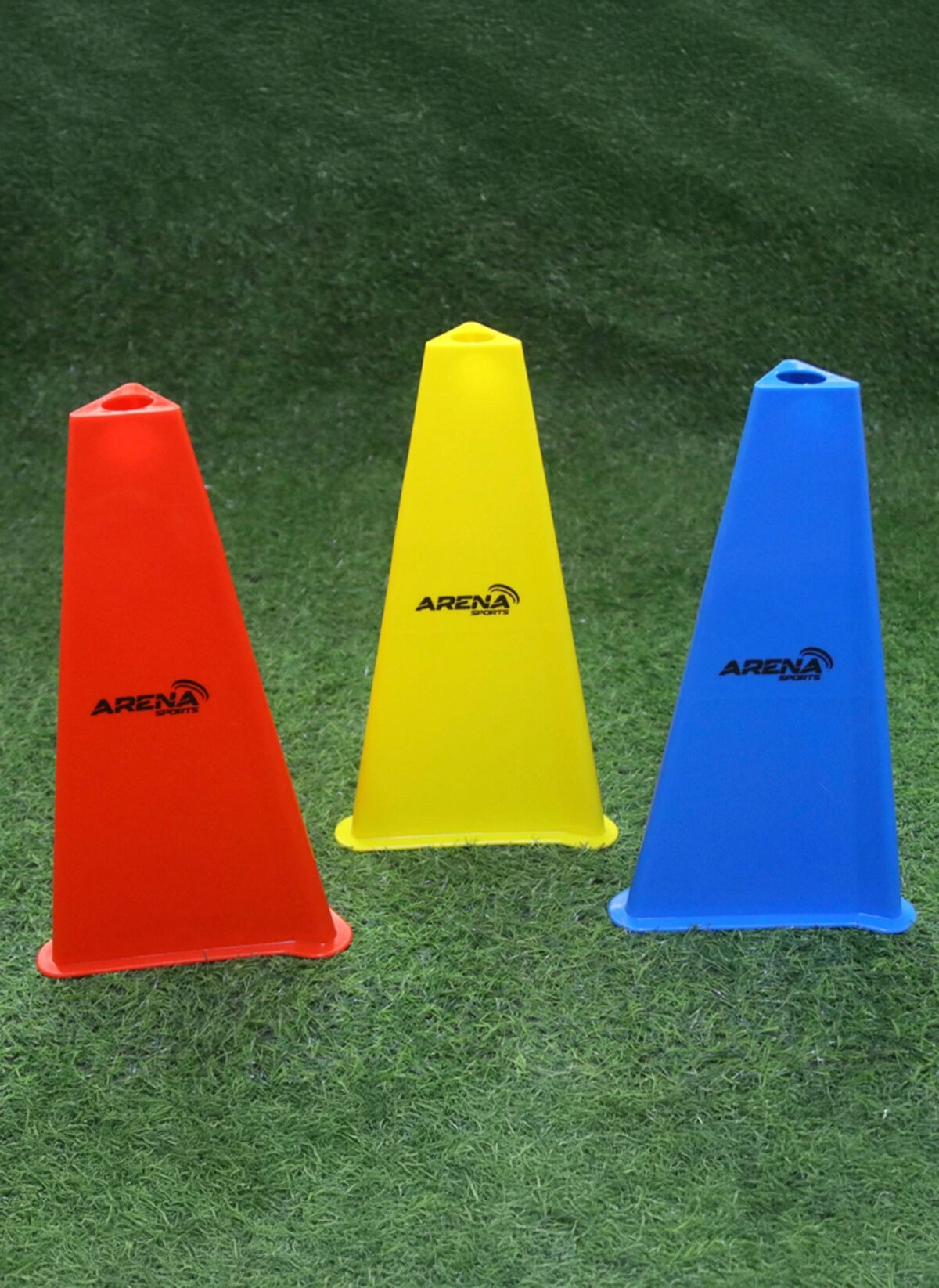 Training Cone Qatar FlexForce Premium 28cm PU cone in red, blue, green and yellow for agility and football drills