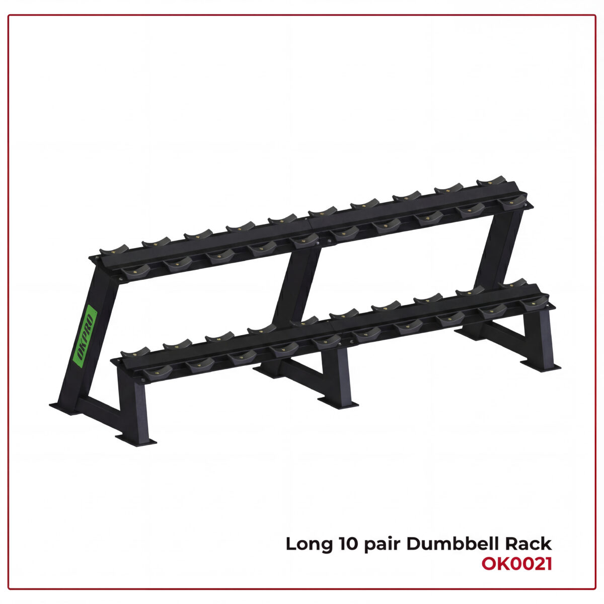 Okpro Store Rack Vertical Dumbbell Rack Qatar OKPRO OK0005A | Sports-Way