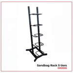 Sandbag rack 5 tiers