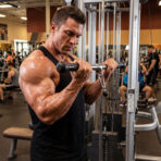 ⁦عمود كابل كروم مستقيم 20 بوصة⁩ - الصورة ⁦2⁩