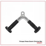 Triceps Press-Down Chrome Bar