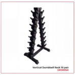 Vertical dumbbell rack 10 pair