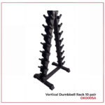 Vertical dumbbell rack 10 pair