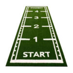 Fitness Training Turf Qatar OKPRO OK1116E green artificial grass mat 10x1.5m 20mm