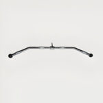 Lat Pulldown Bar Qatar OKPRO OK6021 34-inch silver steel bar for cable machine workouts