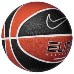 Nike Basketball Ball size 6 in brown and black – official indoor and outdoor basketball with durable grip texture, 1 piece.