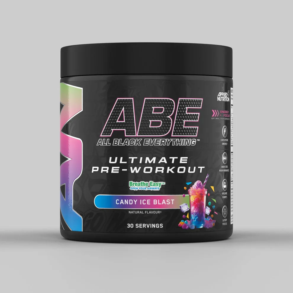 ABEUltimatePre-Workout375g-CandyIceBlast Applied Nutrition ABE, Candy Ice Blast, 315 Gm - Image 1