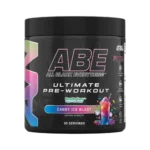 Applied Nutrition ABE All Black Everything Pre-Workout powder – Candy Ice Blast flavor – energy and endurance supplement with creatine, beta-alanine, caffeine, and citrulline for enhanced performance and focus.