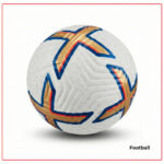 Nike Size 5 Football – White & Gold