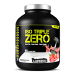 Laperva Iso Triple Zero Next Generation Chocolate Flavor protein powder – high-protein, zero-carb whey isolate supplement for muscle recovery and lean muscle building.