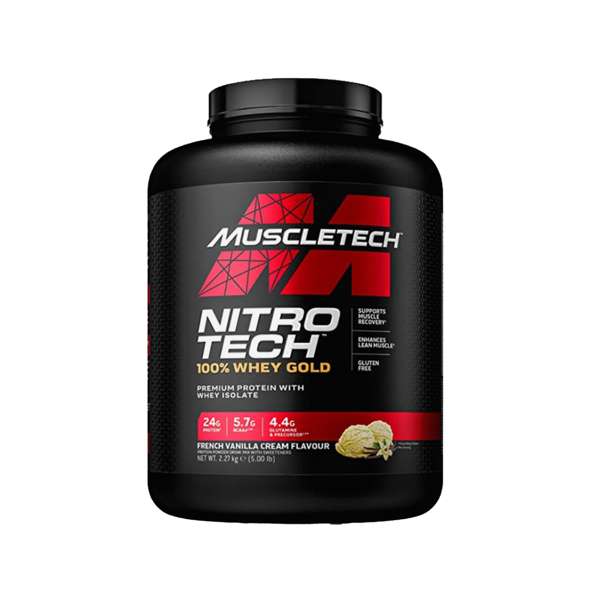 MUSCLETECH NITRO-TECH WHEY PROTEIN (VANILLA) - Image 1