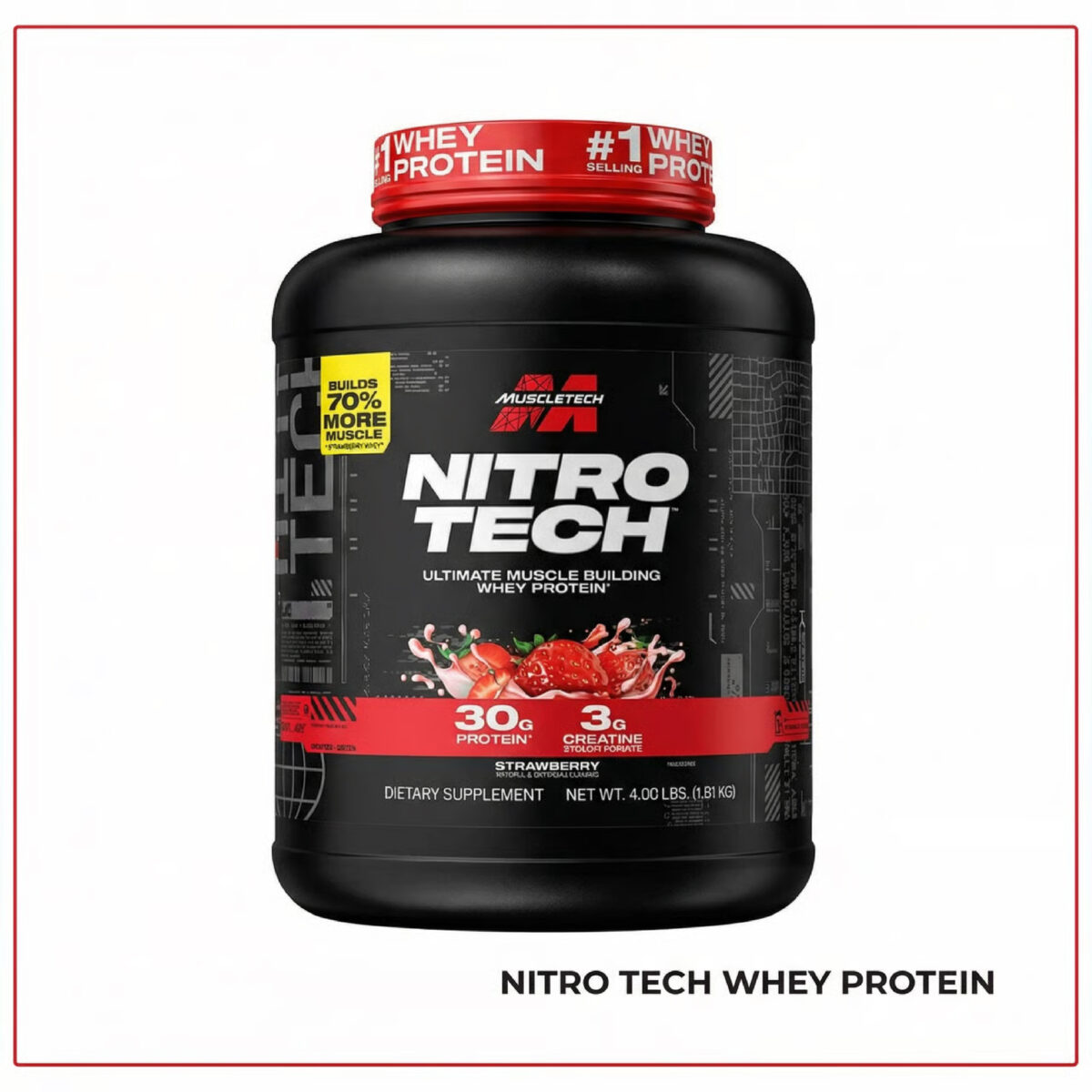 MUSCLETECH NITRO-TECH WHEY PROTIEN - Sports Way